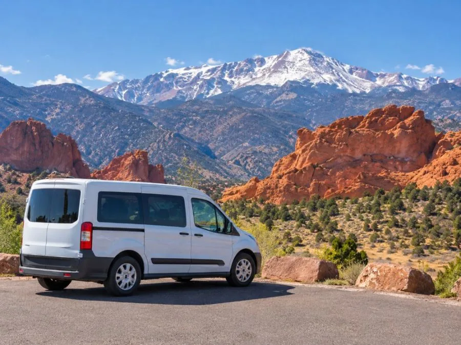 From Denver: Pikes Peak and Garden of the Gods Guided Tour